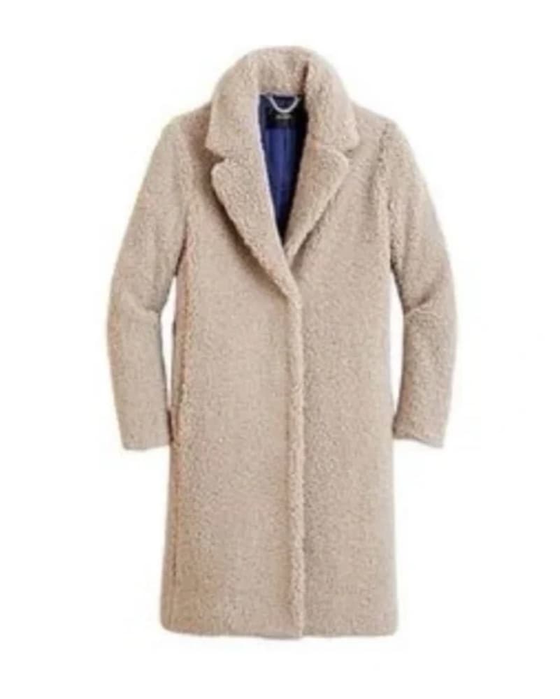J Crew Sherpa Topcoat - Image 1