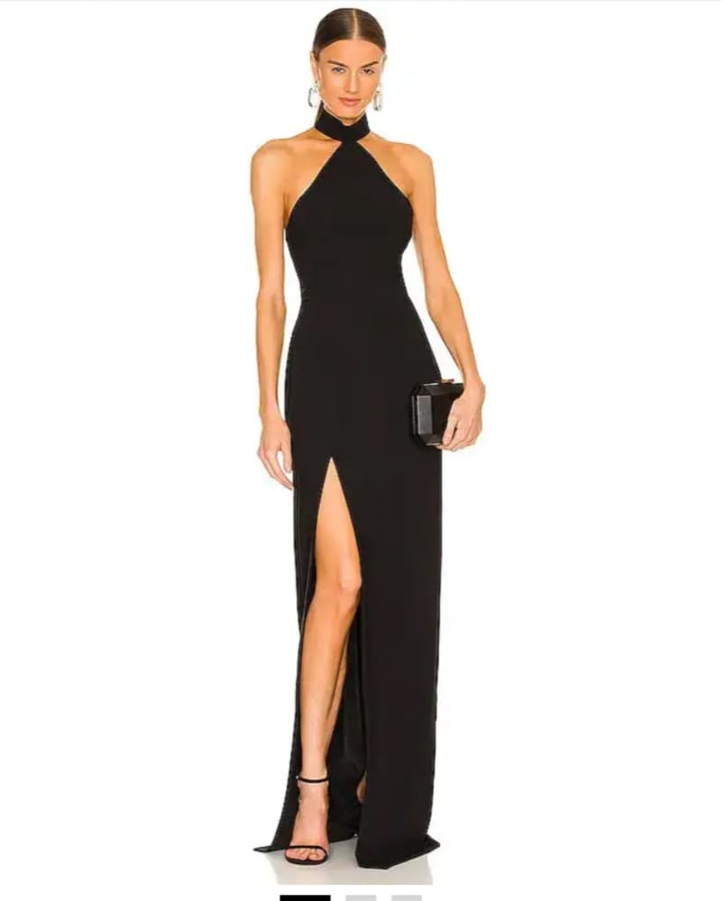 Black Tie Gown - Amanda Uprichard Queen - Image 1