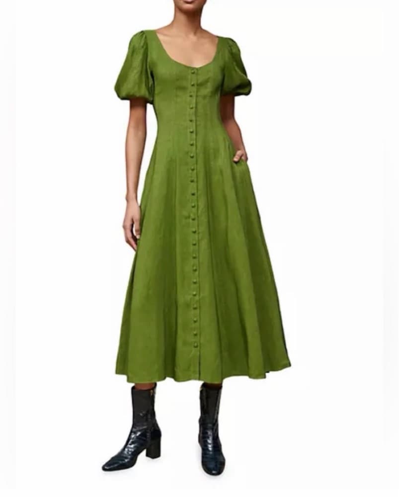 La Ligne Linen Dress - Image 1