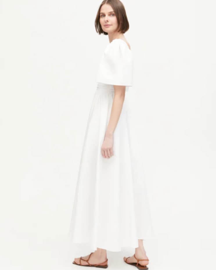 Rhode White Maxi Dress - Image 3