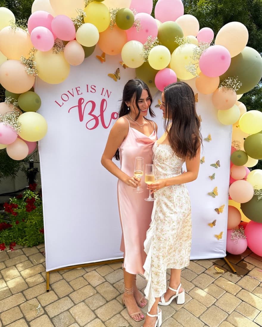 For Love & Lemons Silk White Floral Dres - Image 3