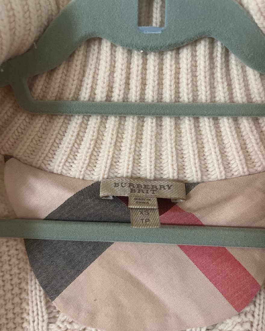 Burberry Sweater With Tie - Image 3
