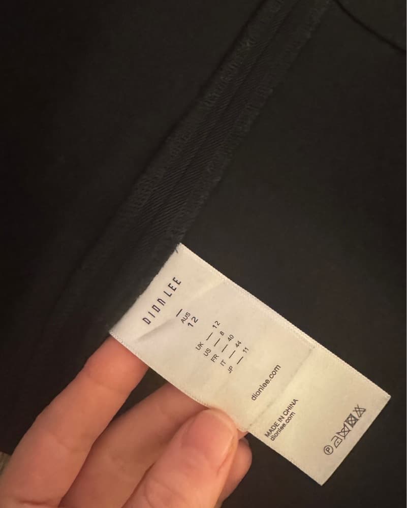 Dion Lee Black Maxi Dress - Image 2