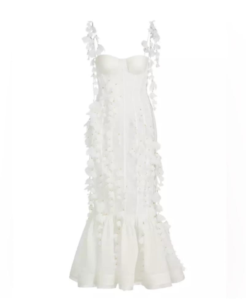 Zimmermann Dawning Petal Midi Dress - Image 5