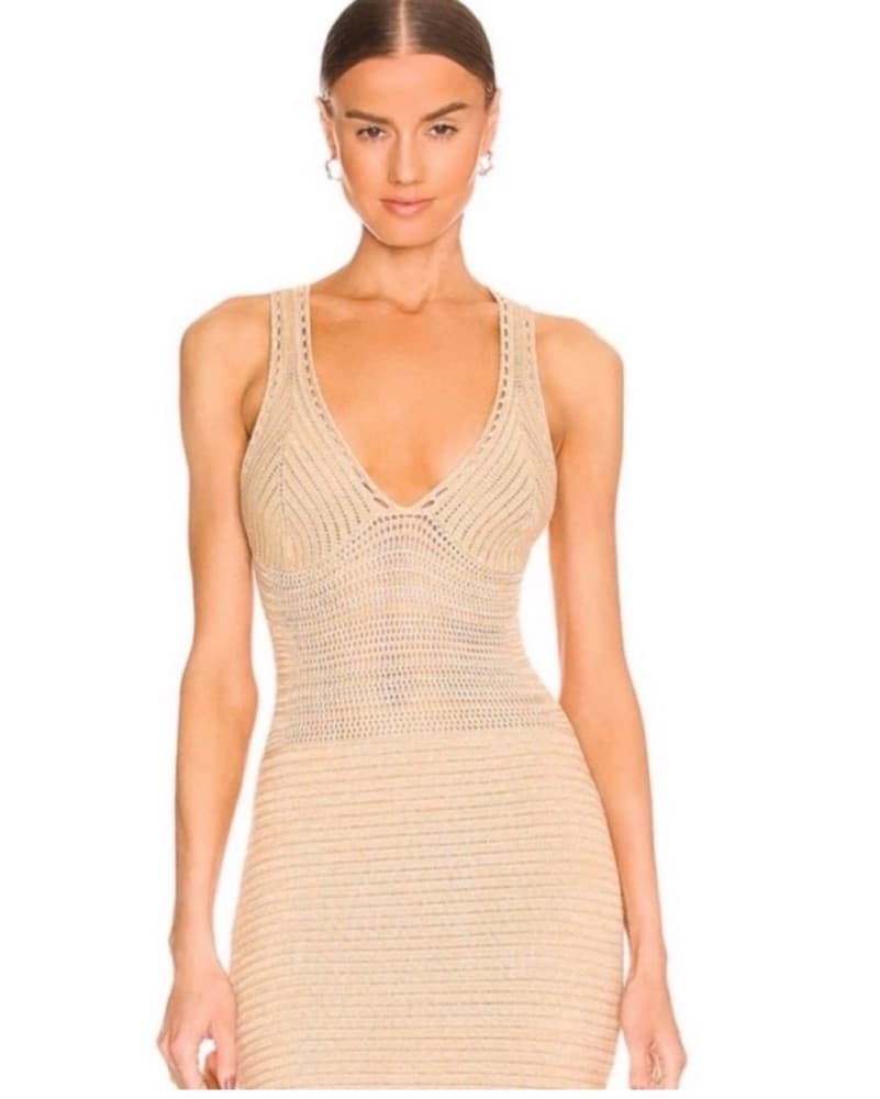 Torn By Ronny Kobo Madi Knit Dress - Image 3