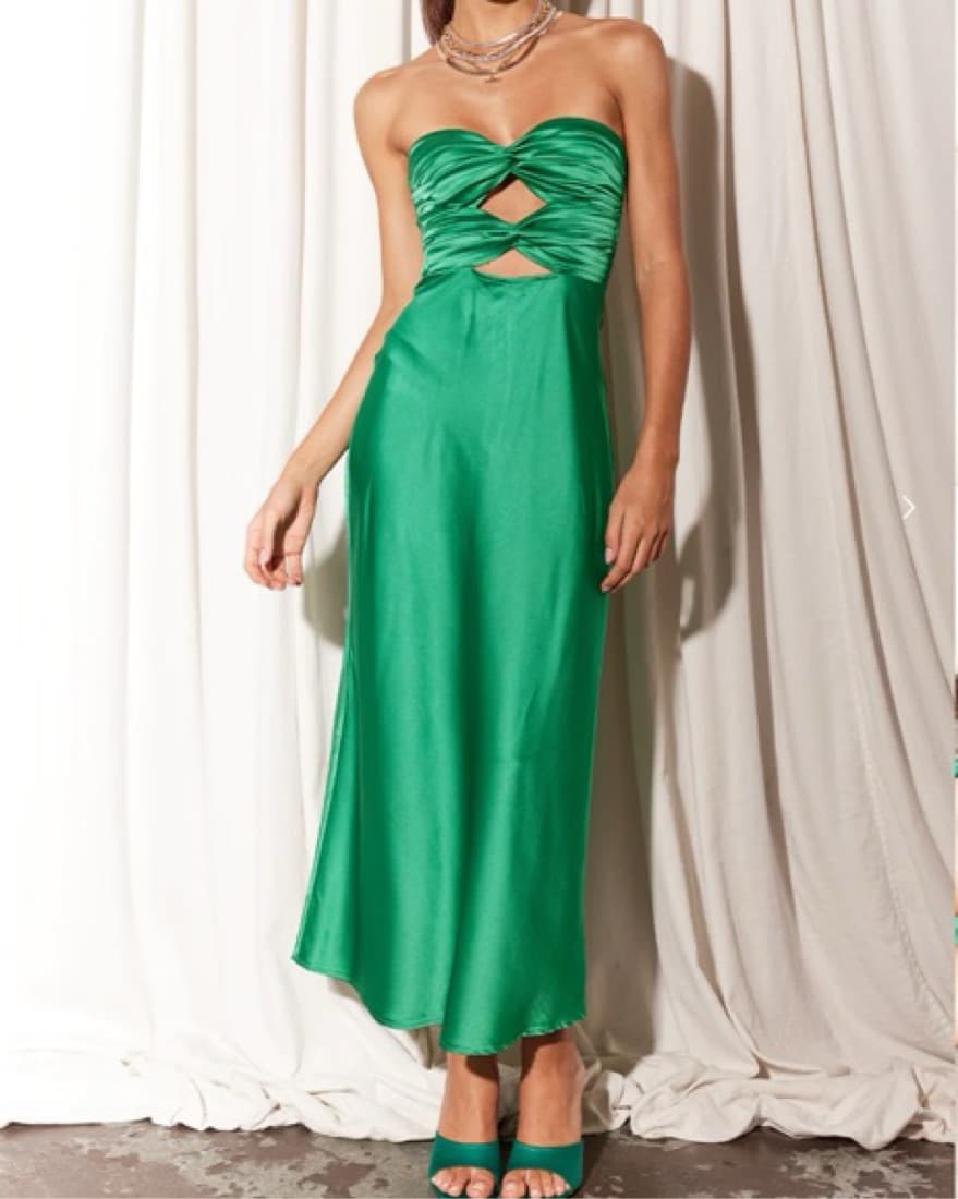 Green Midi Dress - Image 2