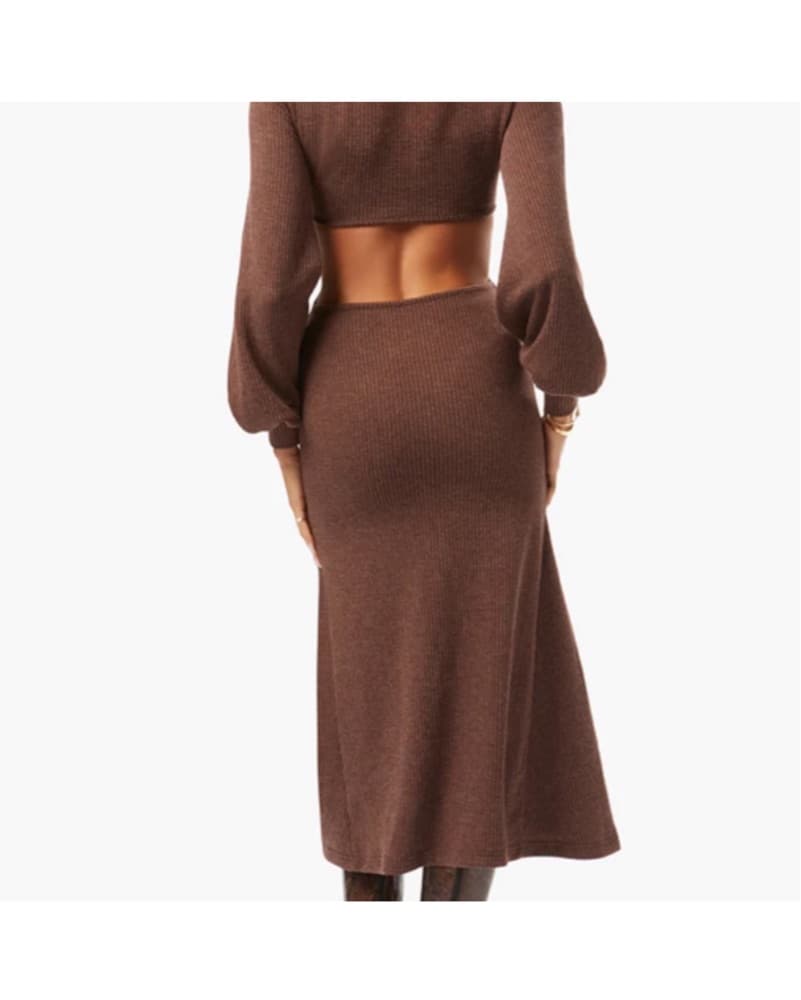 WEWOREWHAT Cutout Sweater Dress - Image 2