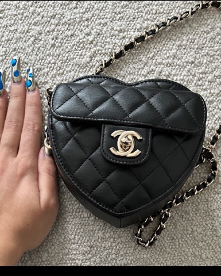 Chanel Heart Bag - Image 1