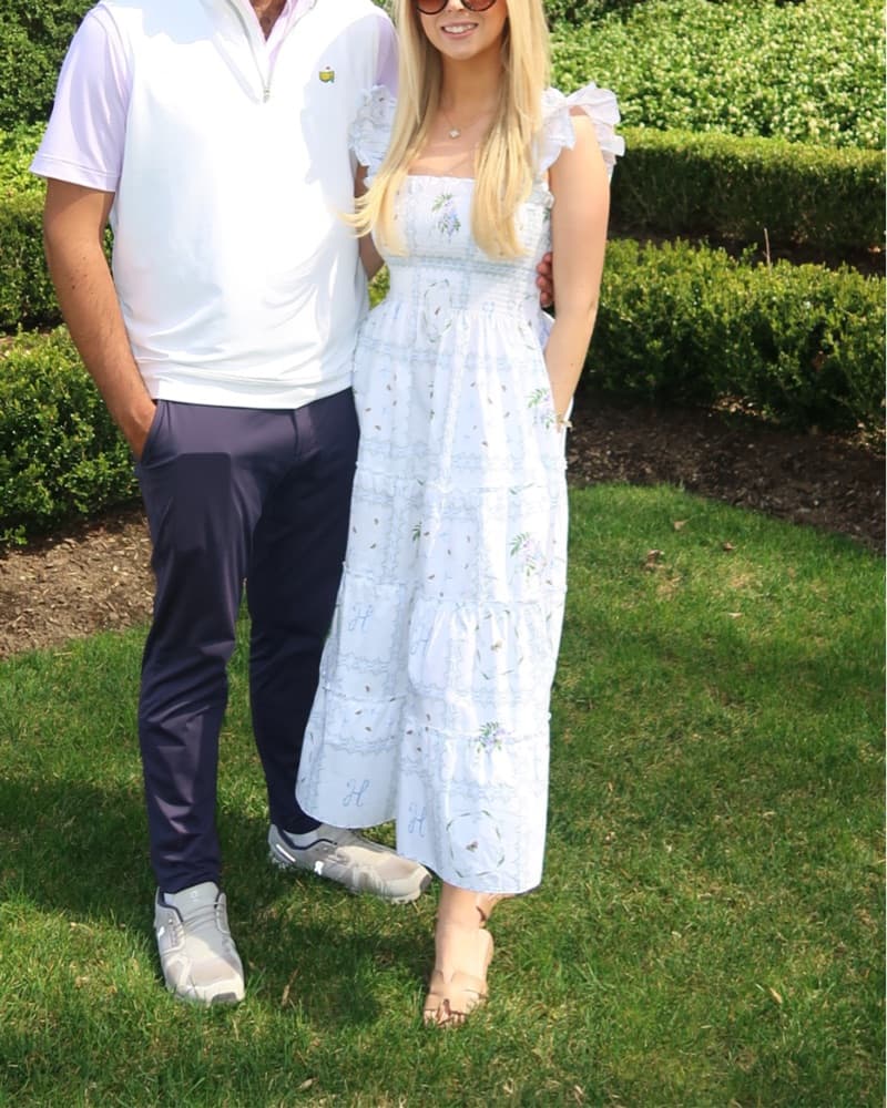Hill House White Patchwork Ellie Dress - Image 6