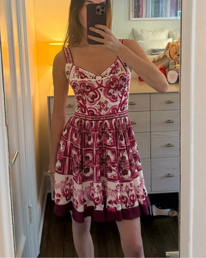 Dolce&Gabbana Majolica Minidress  - Image 1