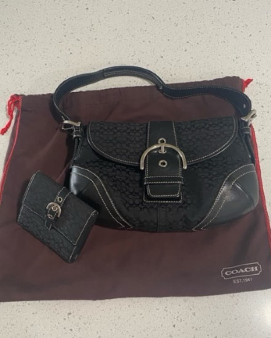 Coach Soho Bag + Matching Wallet - Image 1