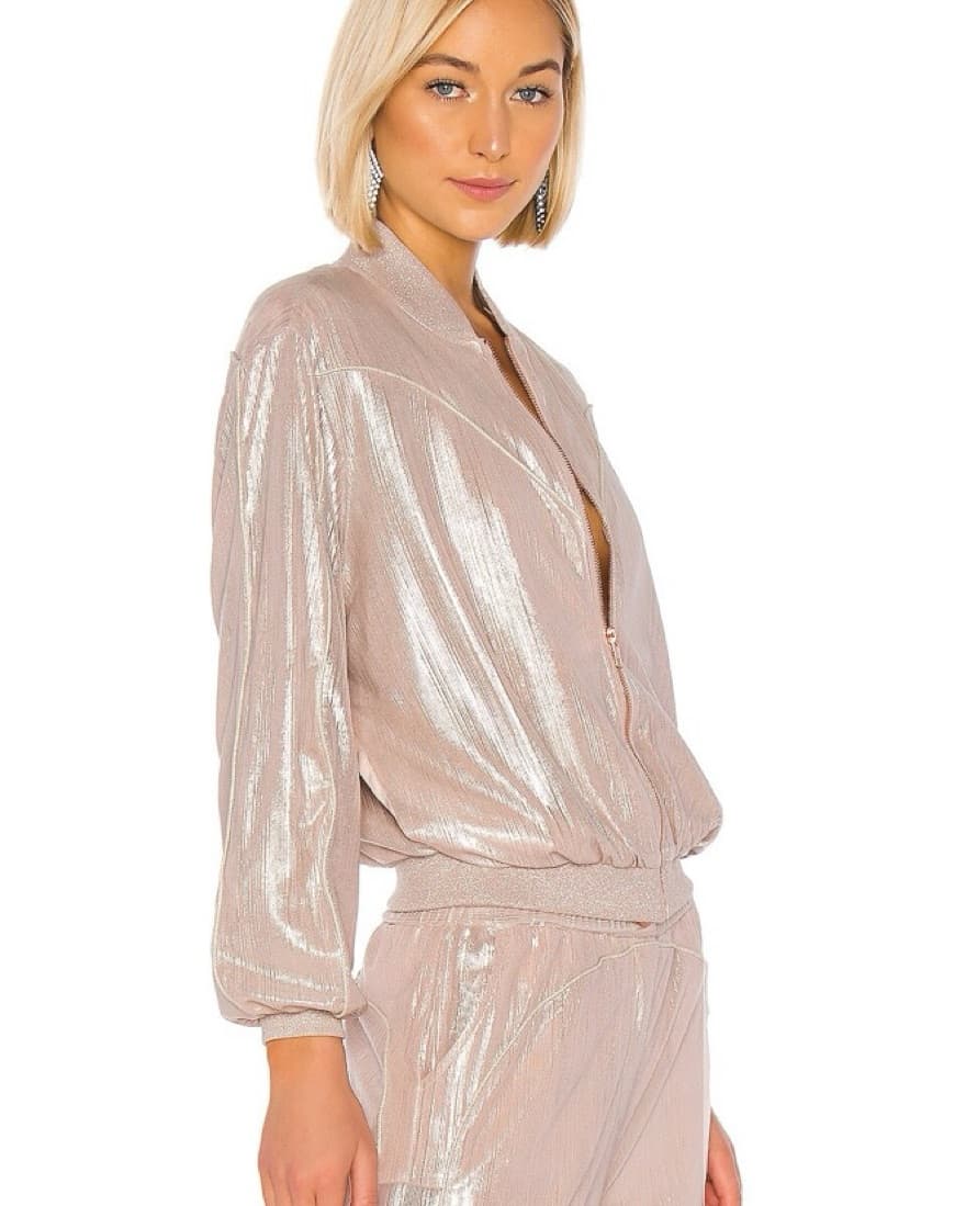 Retrofete Dakota Jacket In Pink - Image 2