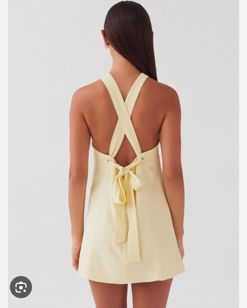 Pepper Mayo Yellow Dress - Image 2