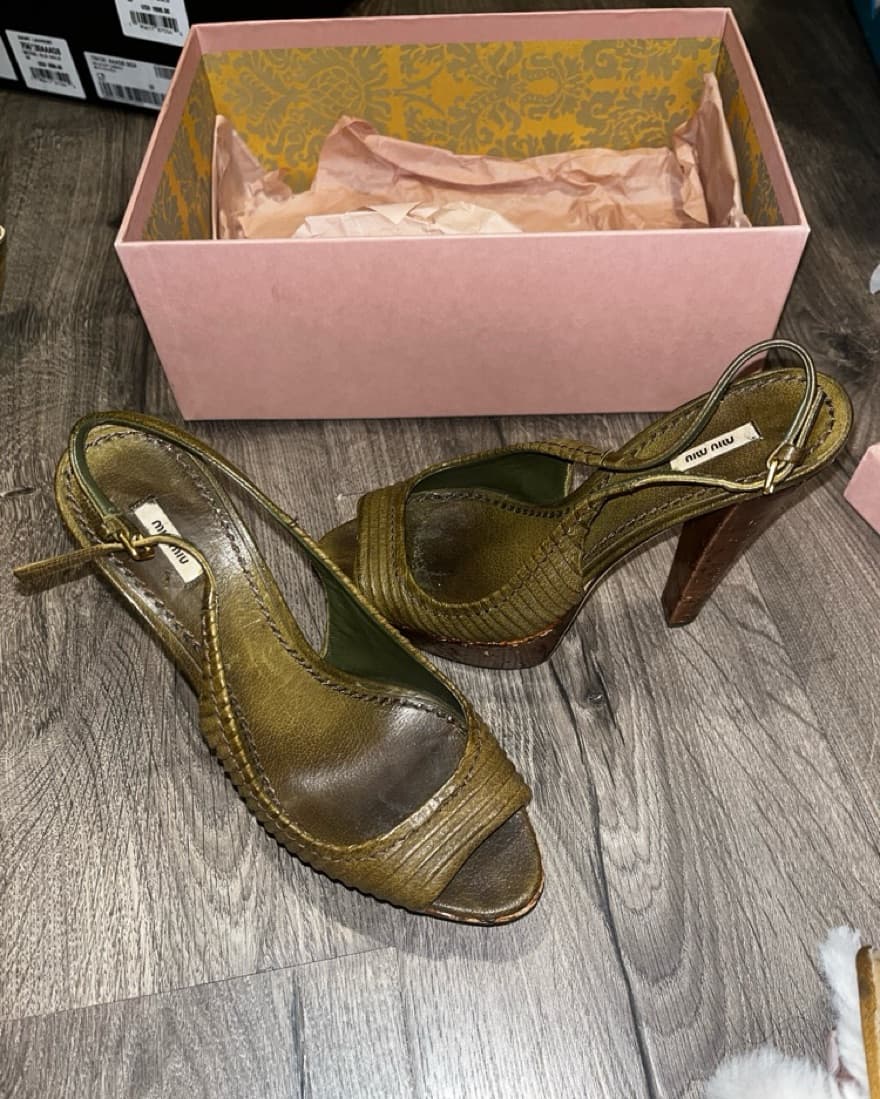 Miu Miu Buffalo heels - Image 2