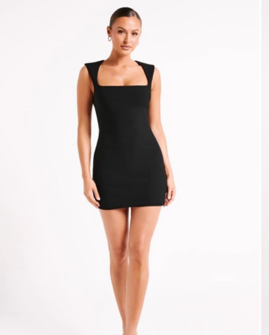 Meshki Frida Crepe Mini Dress - Image 1