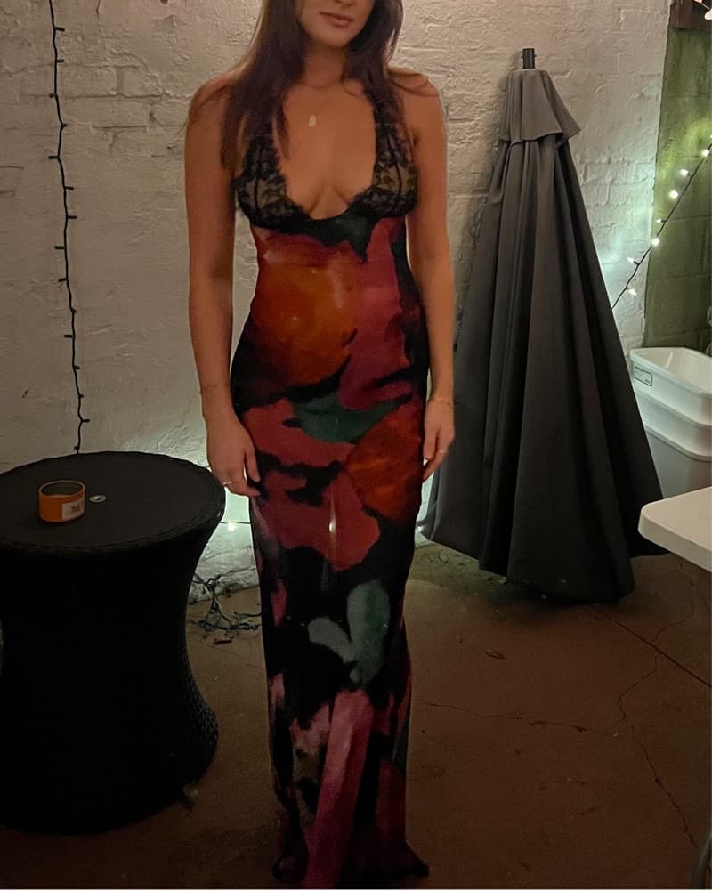 Rat And boa Paola Dress - Image 4