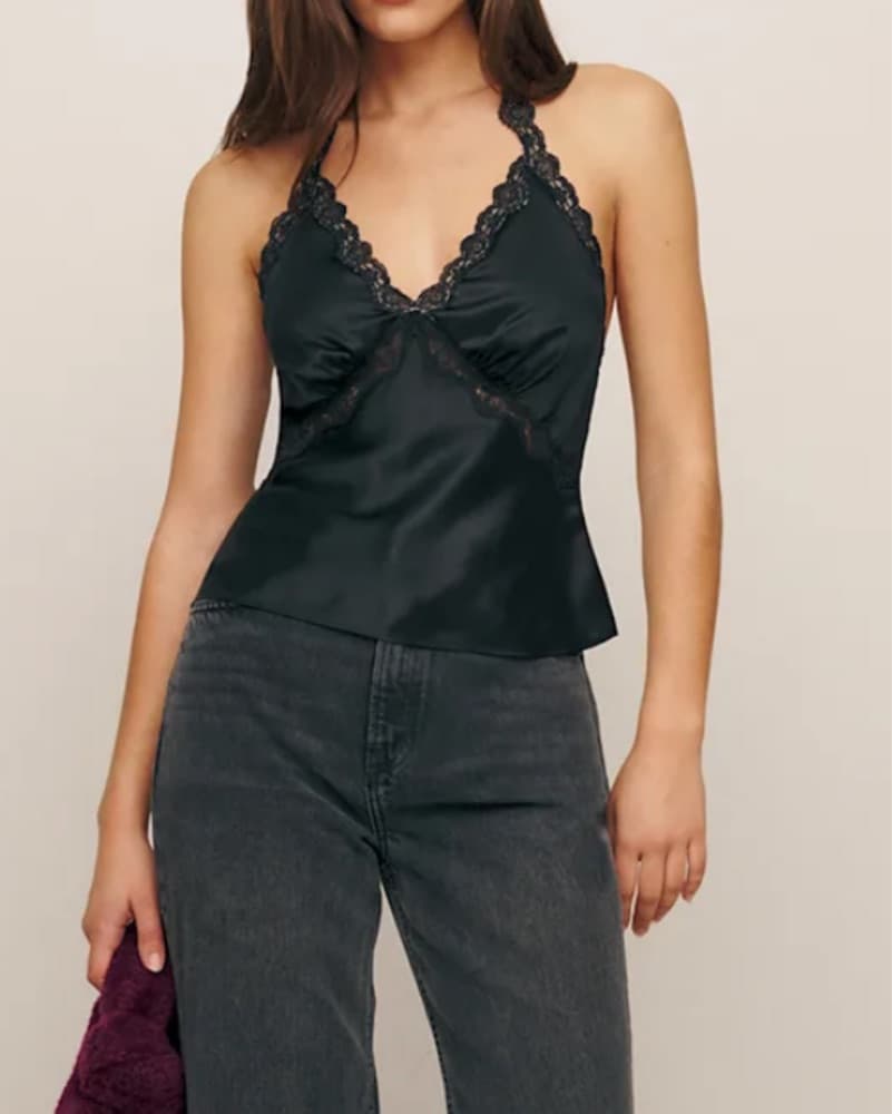 Reformation Monica Silk Top - Image 2