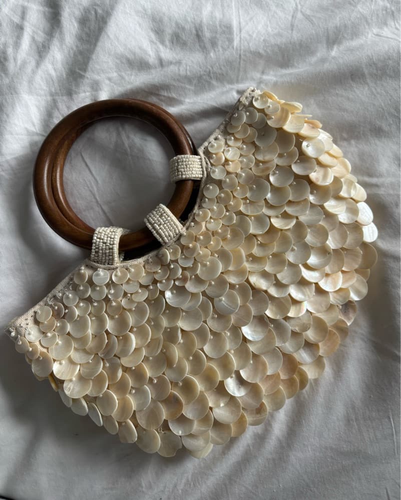 Zara Shell + Beaded Bag - Image 2