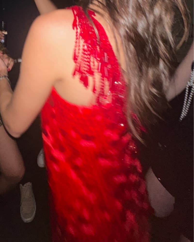 Alexis Zenovia Red Sequin Minidress - Image 6