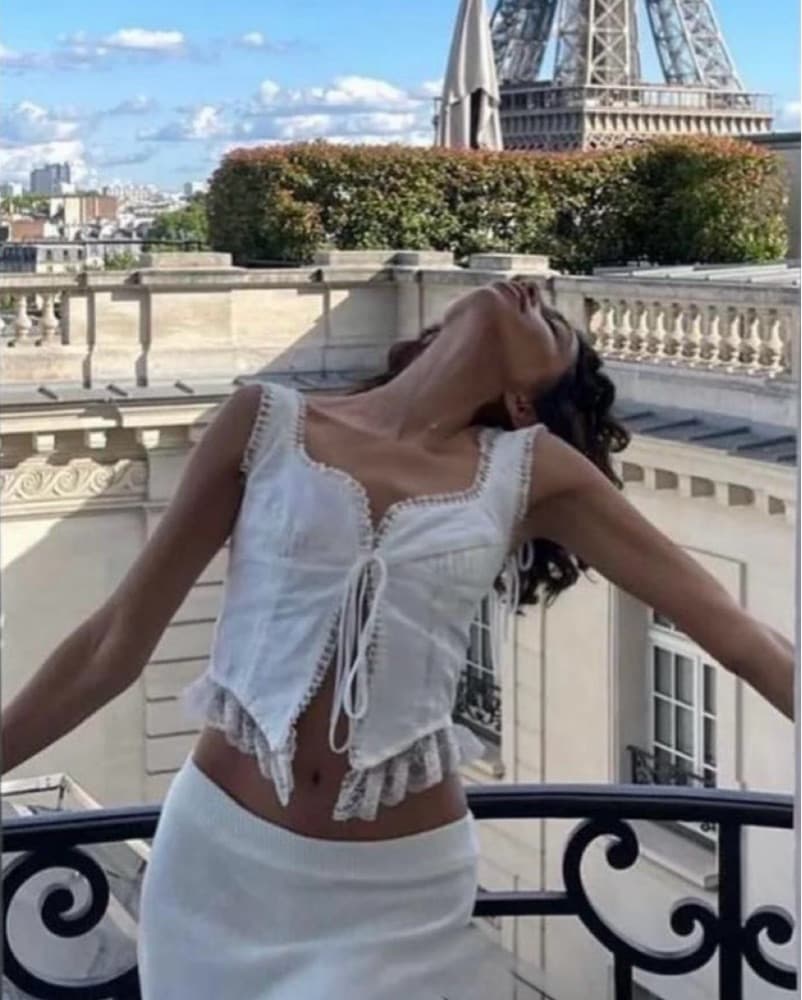 Fait par Foutch Renee Corset Top | Ivory - Image 3