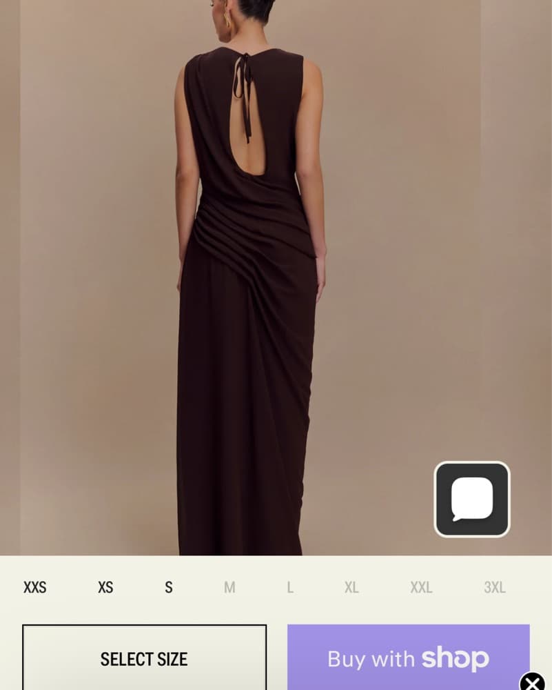 Meshki Oria Brown Dress - Image 5