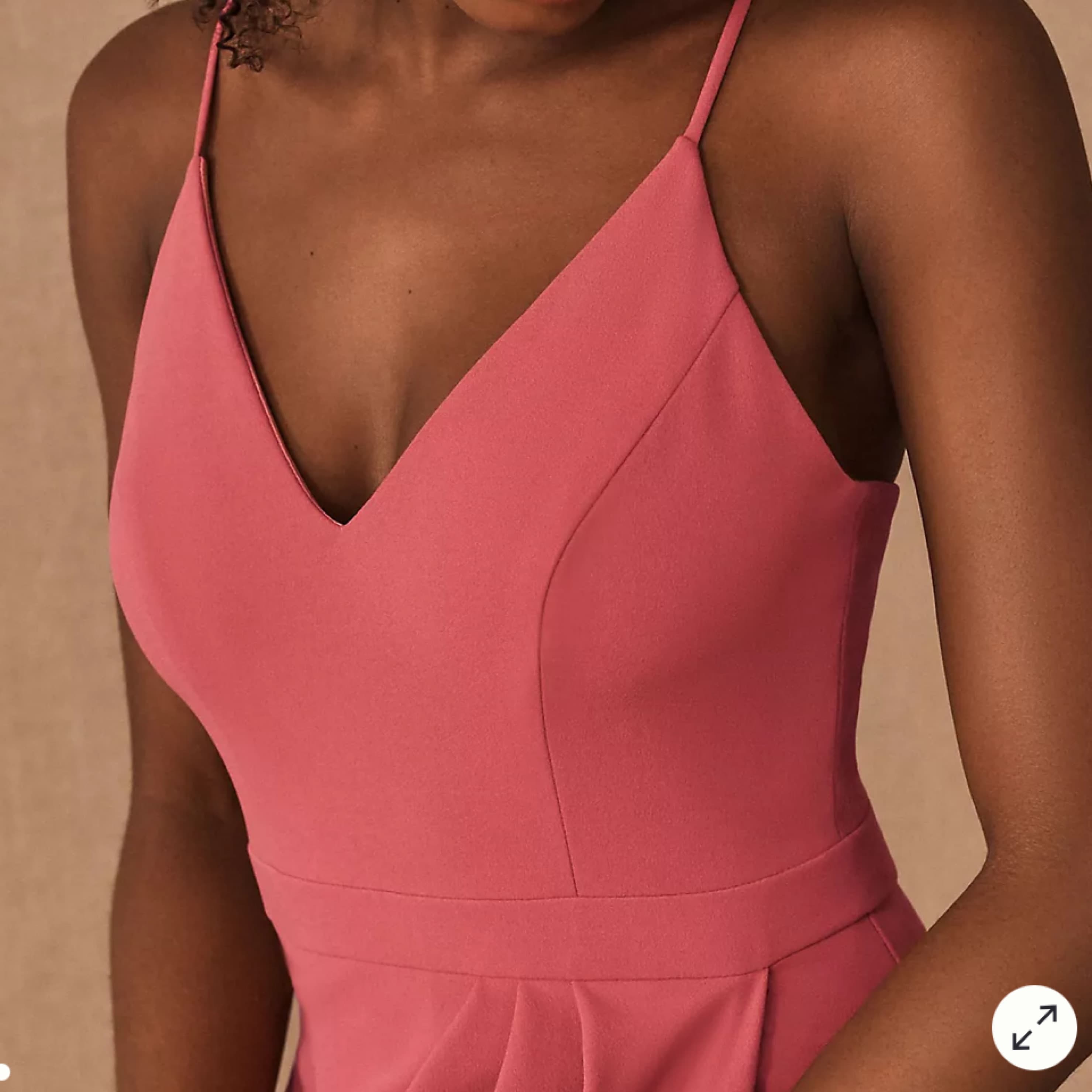 Anthropologie Pink Gown - Image 3