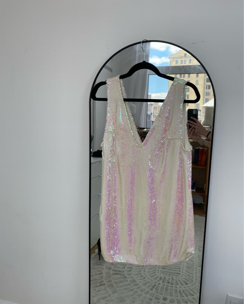 Sparkling Sequin Cocktail Dress - Image 2