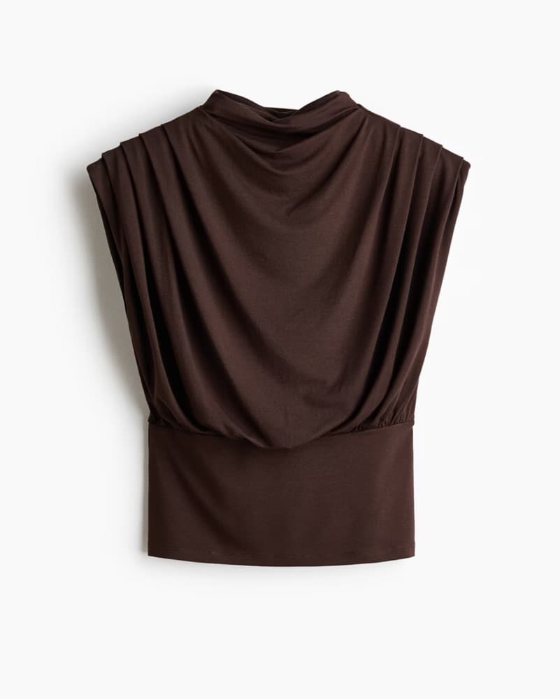 Mock Turtle Neck Top - Image 1