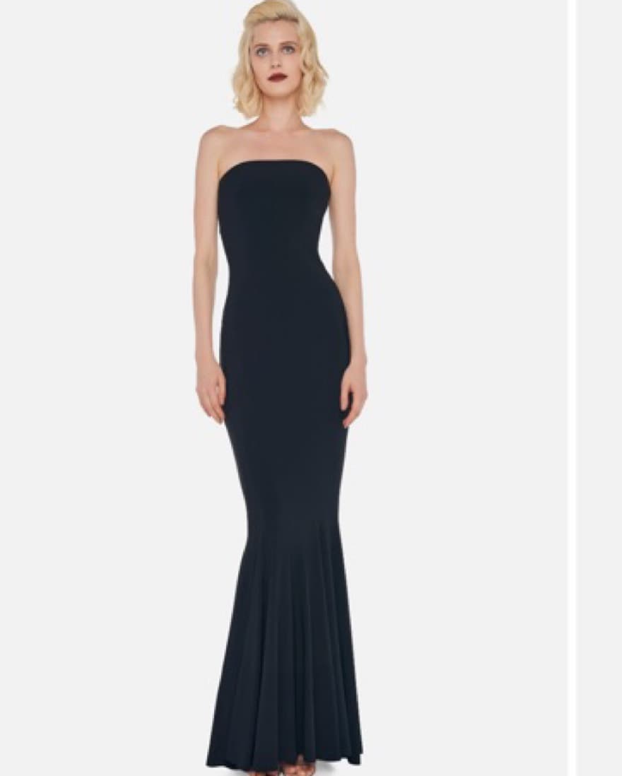 Norma Kamali STRAPLESS FISHTAIL GOWN  - Image 1