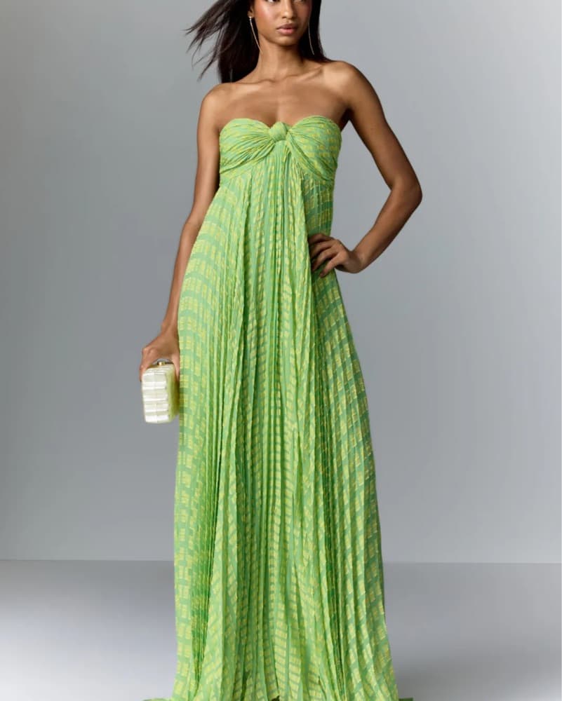 Alexis Elea Green Gown - Image 1