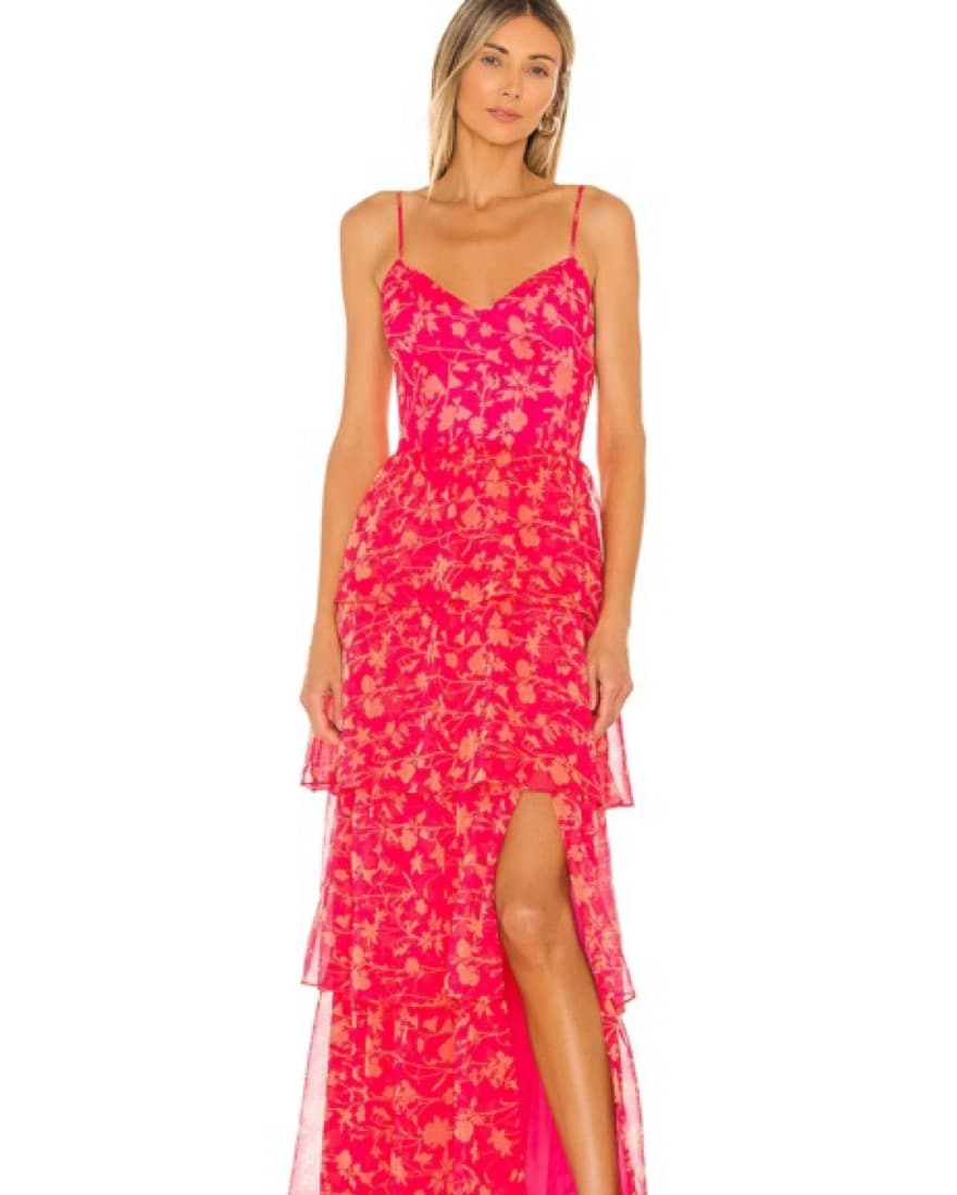 Thaddea Maxi Dress in Brookeside - Image 1