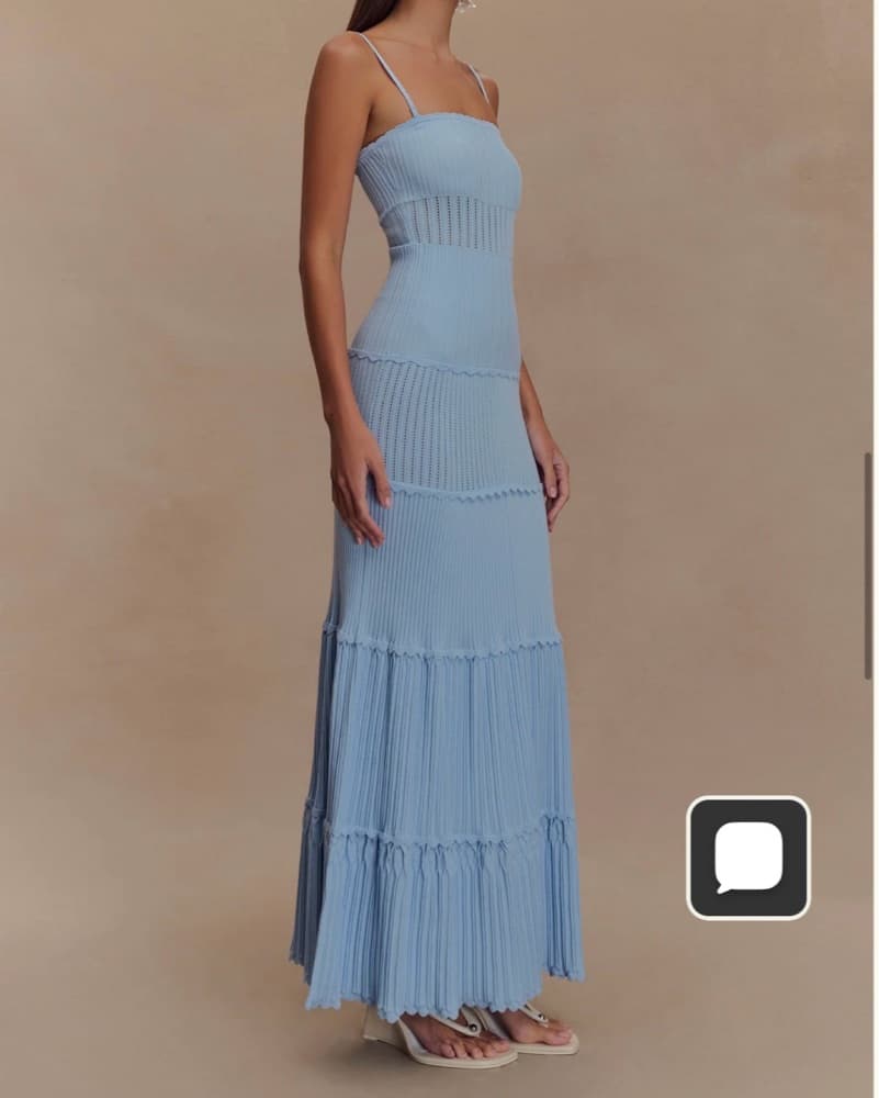 Meshki Finley Pointelle Knit Maxi Dress - Image 4