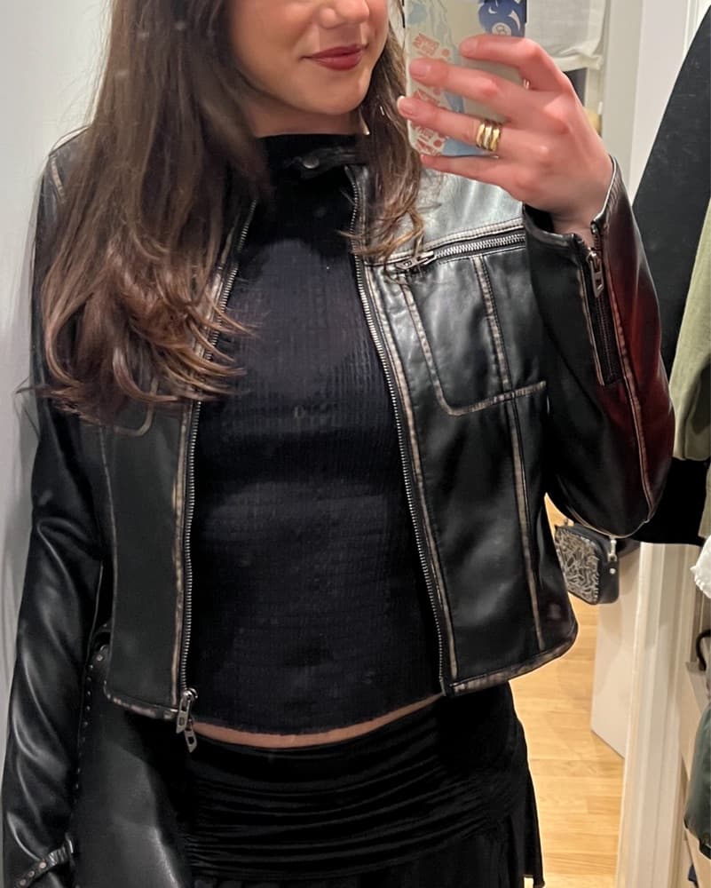 Diesel leather Jacket - Image 2