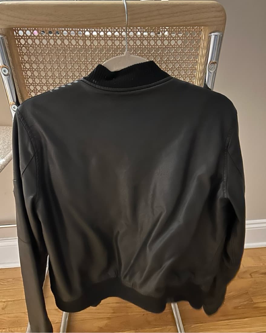 Sherpa Leather Bomber (BB Dakota) - Image 2