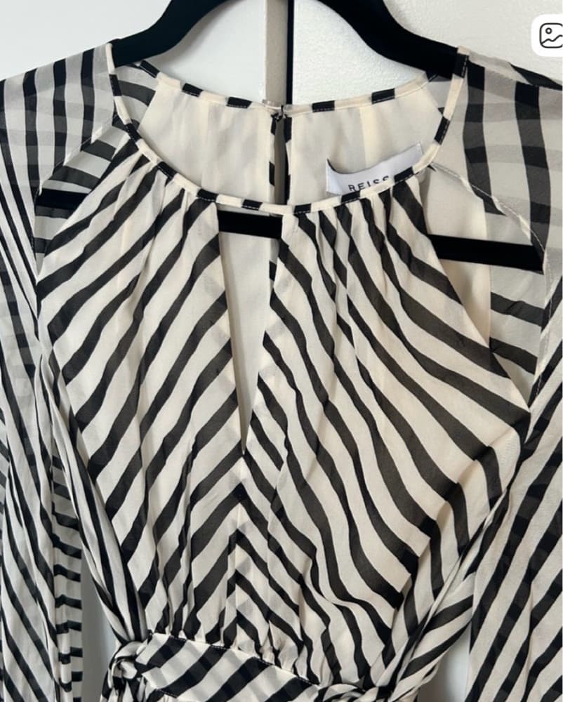 Reiss Striped Dress - US Size 0 - Image 6
