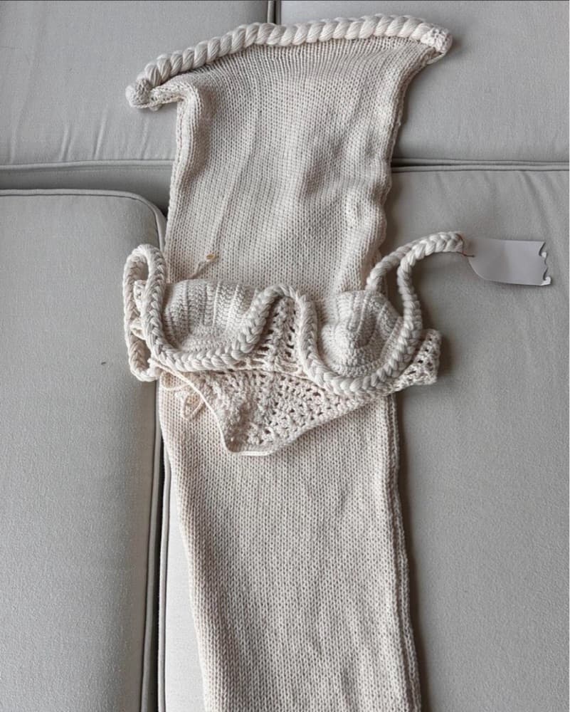Elegant Crochet Maxi Dress vacation  - Image 4