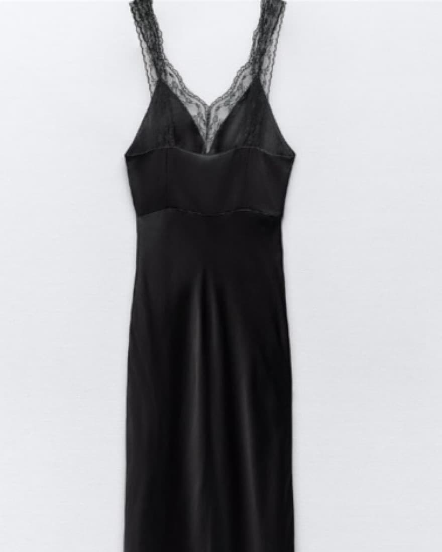 Zara Lace Slip Dress  - Image 6