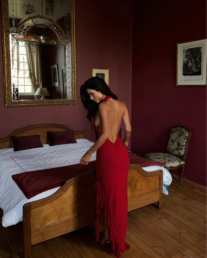 Red Long Formal Dress  - Image 2