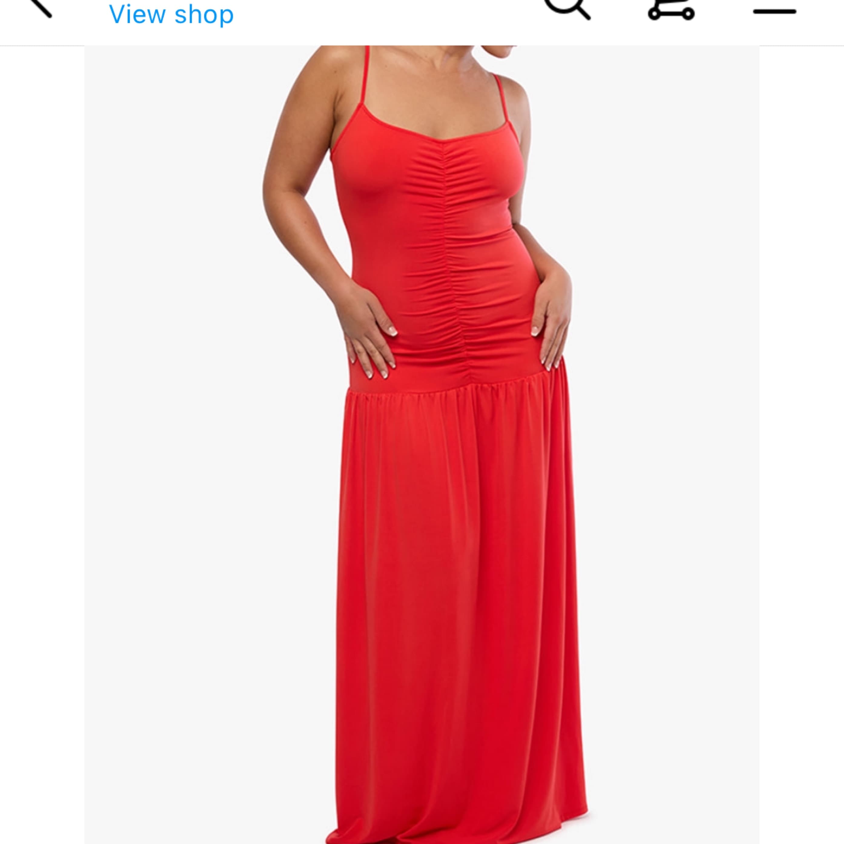 WeWoreWhat Ruch Front Scoop Dress - Image 3