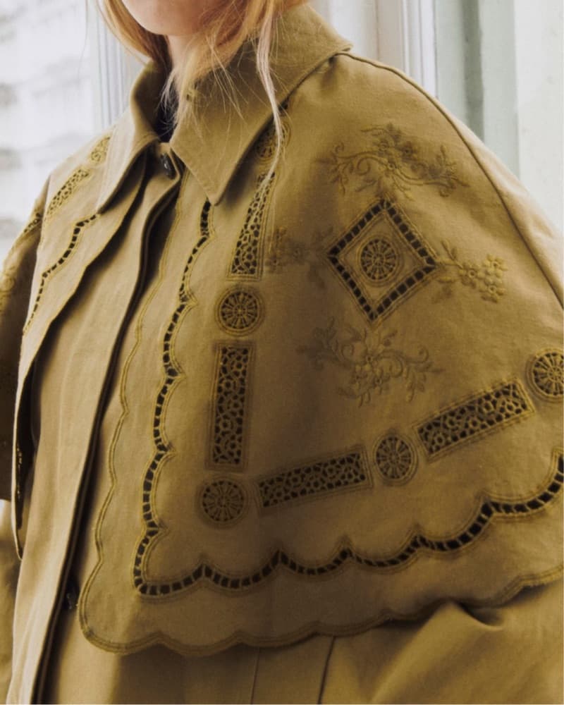 Sezane X Sea NY Cape Jacket  - Image 2