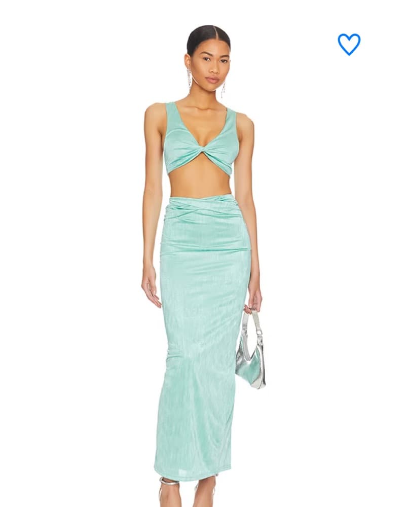 Superdown Maxi Skirt Set - Image 1