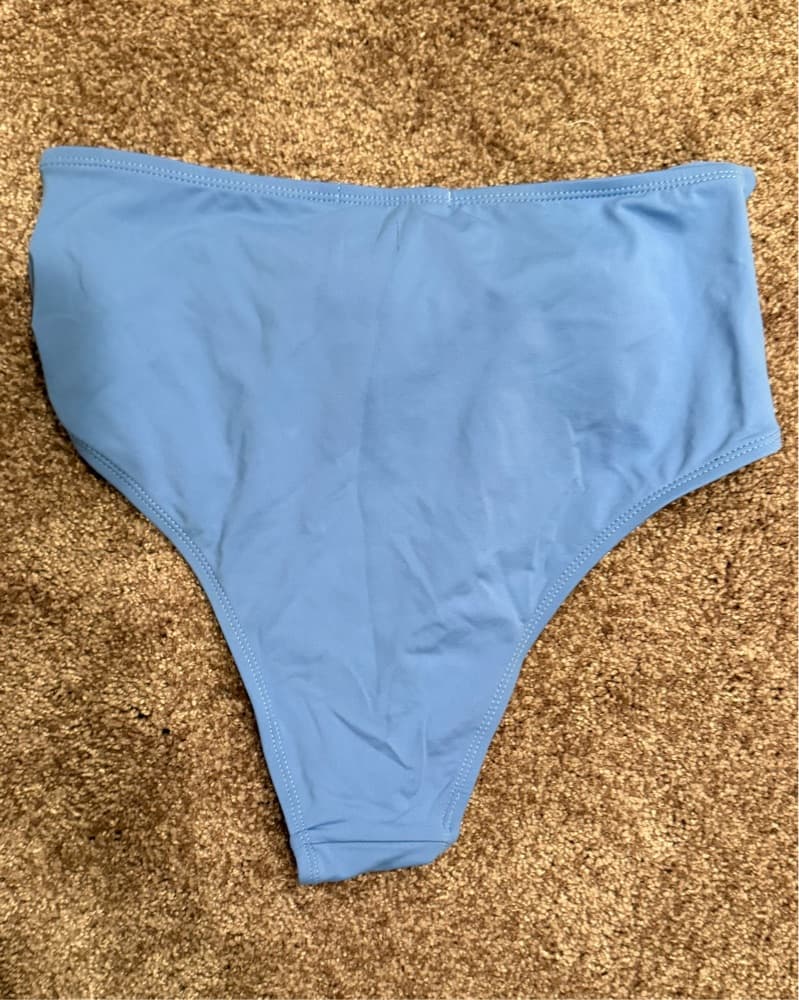 WeWoreWhat Blue Bikini Bottom  - Image 4