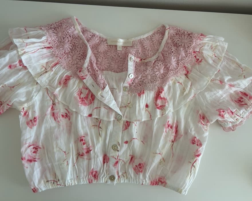 Loveshack Fancy Floral Top  - Image 2