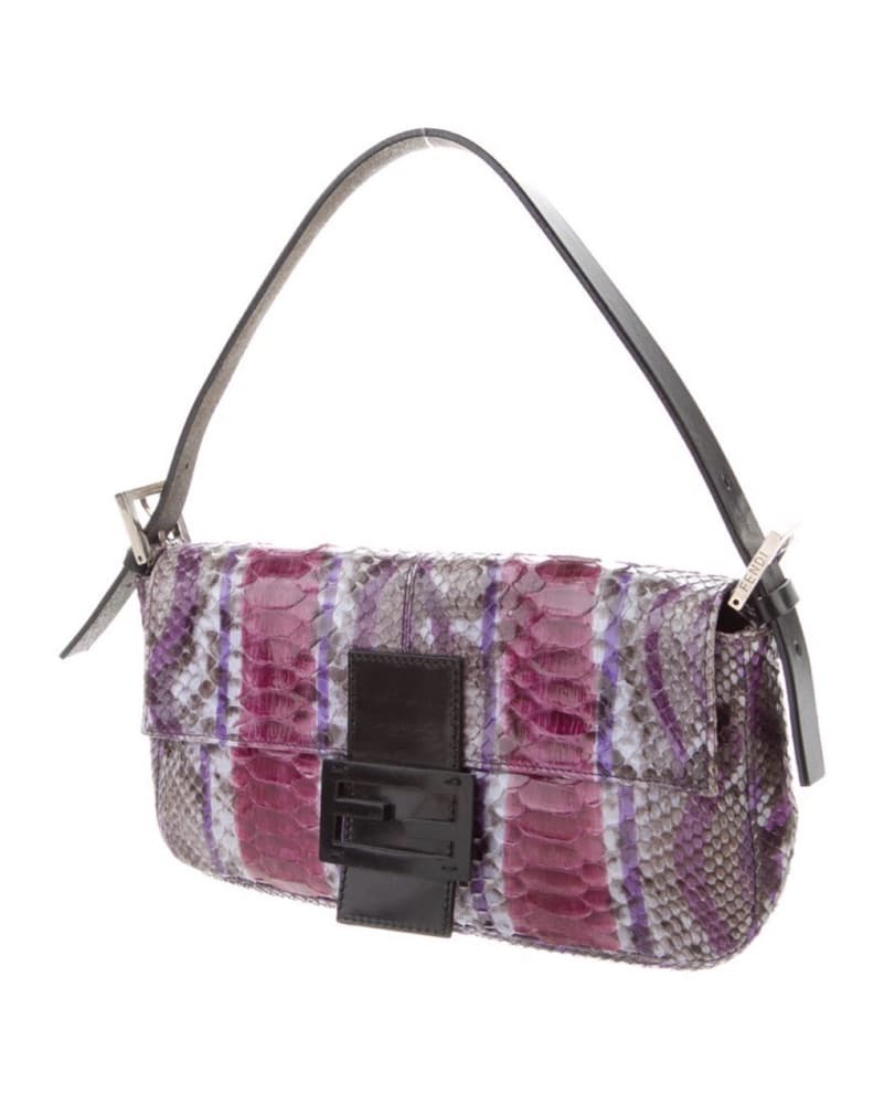 Purple Python Fendi Baguette - Image 3