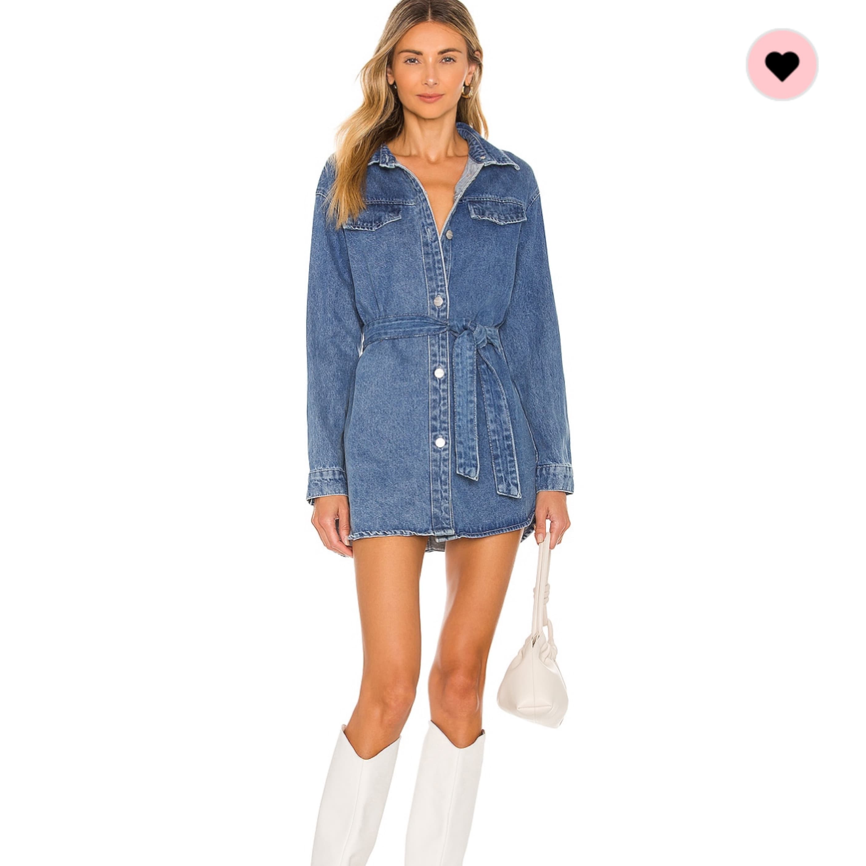 Kelsie Denim Dress - Image 1