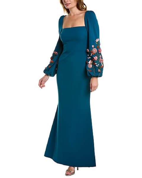 Badgley Mishka Floral Gown - Image 1