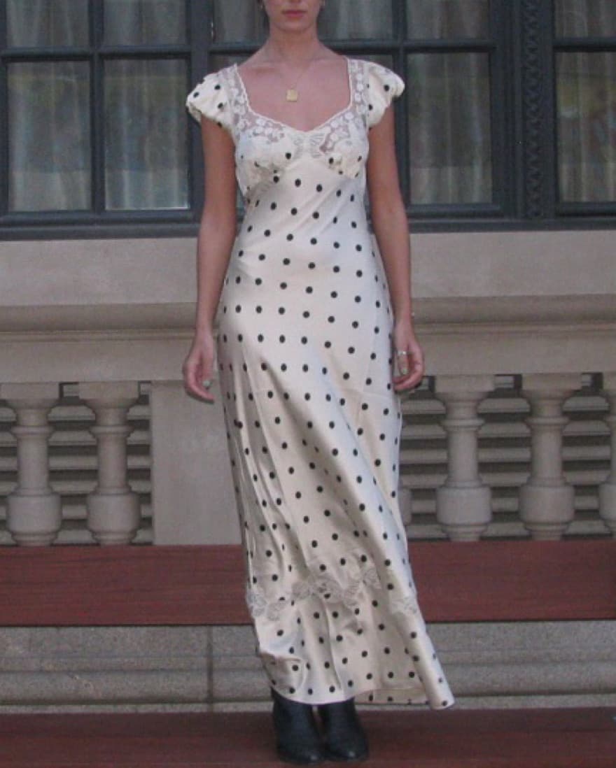Free People Polka Dot Butterfly Dress - Image 1