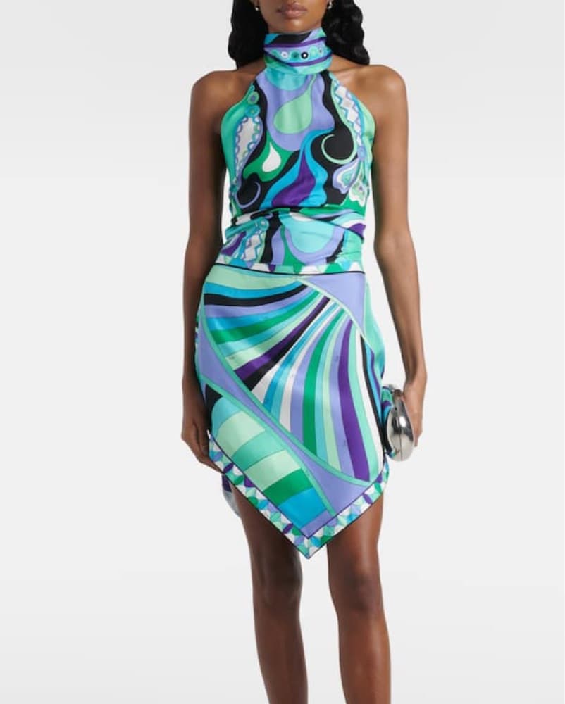 Pucci Asymmetrical Skirt - Image 3