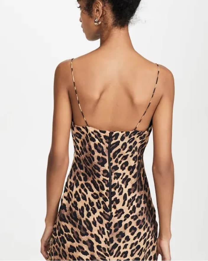 Alice + Olivia Cowl Neckline Slip Dress - Image 2