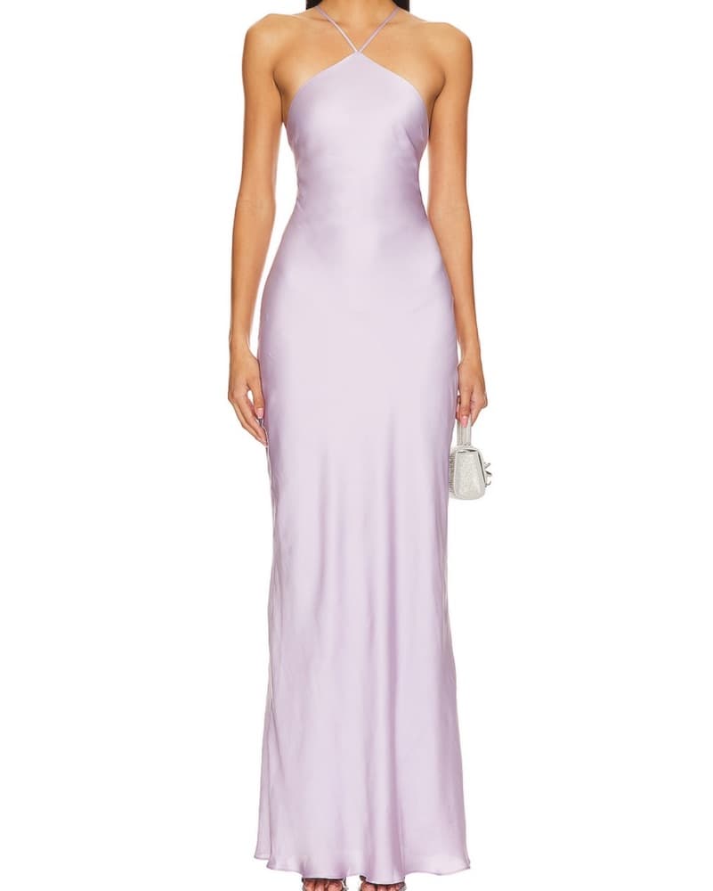 Kira Maxi Dress In Lilac  - Image 1